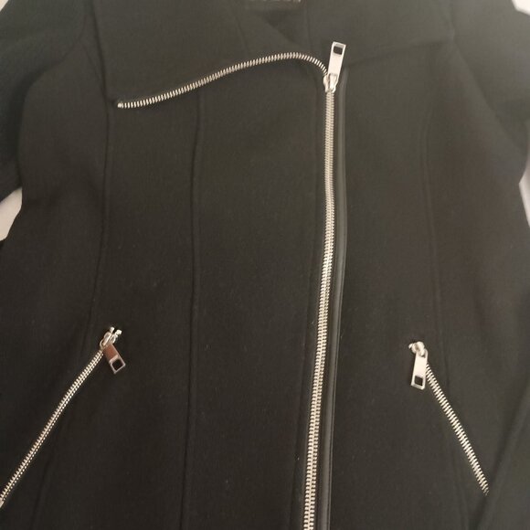 Guess Asymmetrical Wool Blend Baddie Whimsigoth Coat L – Large - Picture 7 of 16